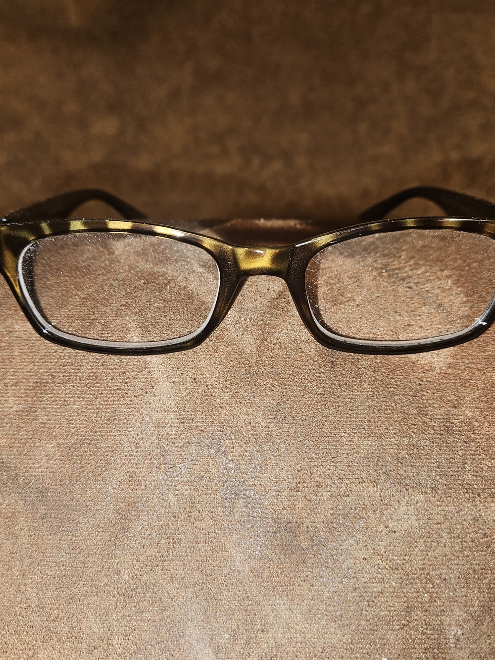 Tortoiseshell Rectangular Women’s Readers Glasses -+1.5 Brown/Black